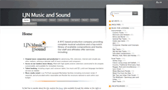 Desktop Screenshot of ljnmusicandsound.com